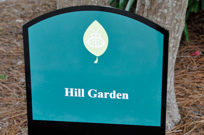 sign: Hill Garden